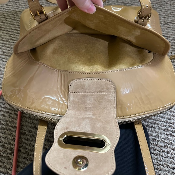 Authentic Patent Leather Jimmy Choo Handbag